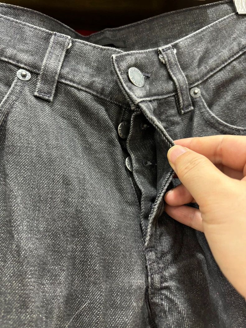 Prada Classic Prada Denim Jeans with Leather Label Size US 29 - 3 Thumbnail