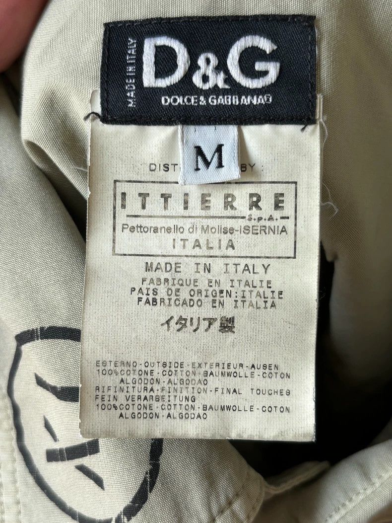 Dolce & Gabbana Long Sleeve DG Shirt Made in Italy Size US M / EU 48-50 / 2 - 6 Thumbnail