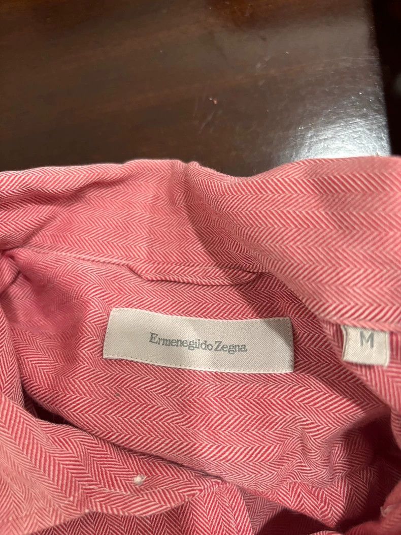 Ermenegildo Zegna Ermenegildo Zegna Casual Long Sleeve Shirt Size US M / EU 48-50 / 2 - 3 Thumbnail