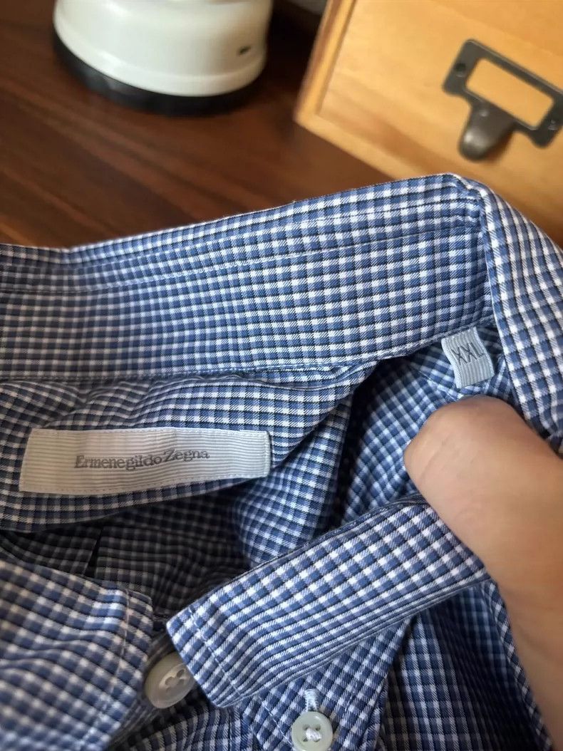 Ermenegildo Zegna Ermenegildo Zegna Casual Long Sleeve Shirt Size US L / EU 52-54 / 3 - 4 Thumbnail
