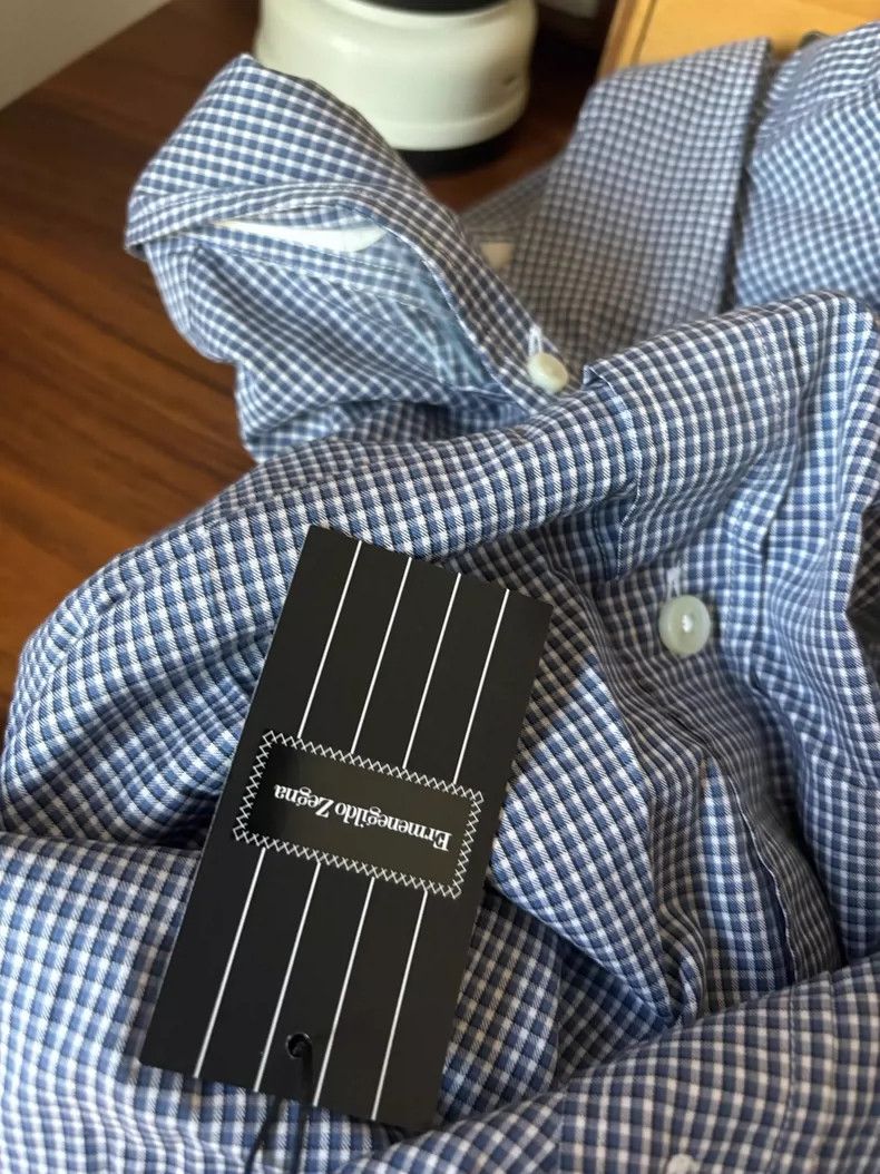 Ermenegildo Zegna Ermenegildo Zegna Casual Long Sleeve Shirt Size US L / EU 52-54 / 3 - 6 Thumbnail