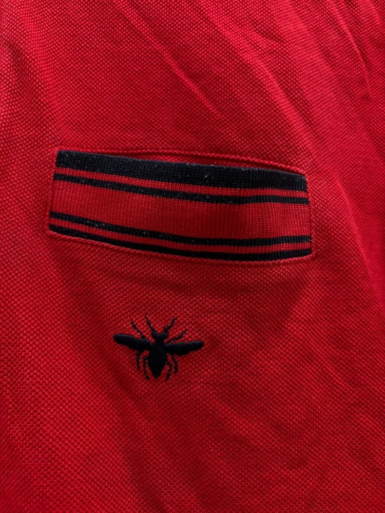 Dior Dior Short Sleeve Polo with Embroidery Size US L / EU 52-54 / 3 - 3 Thumbnail