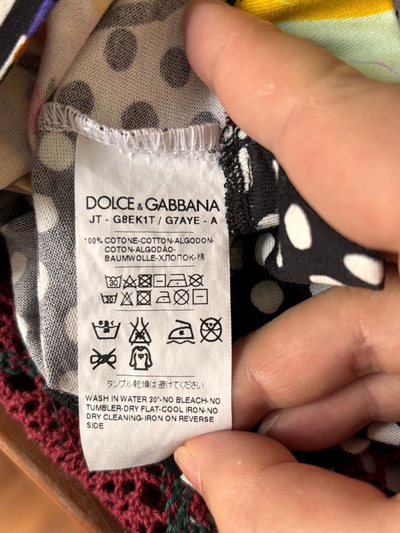 Dolce & Gabbana Dolce Gabbana Short Sleeve T-Shirt Size 52 Size US XXL / EU 58 / 5 - 4 Thumbnail