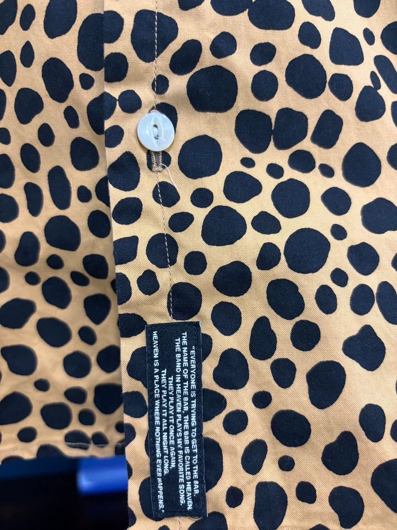 Undercover Undercover Shirt with Leopard Print Design Size US M / EU 48-50 / 2 - 3 Thumbnail