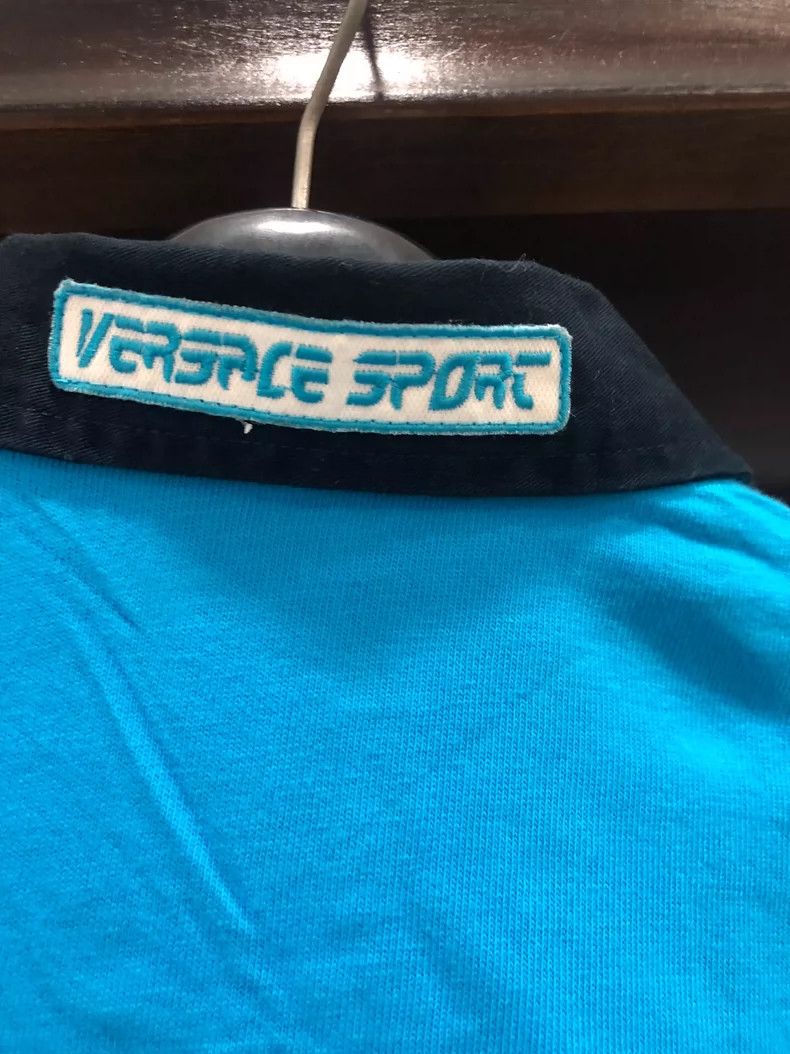 Versace Versace Polo Sport Shirt Short Sleeve Size US S / EU 44-46 / 1 - 4 Thumbnail