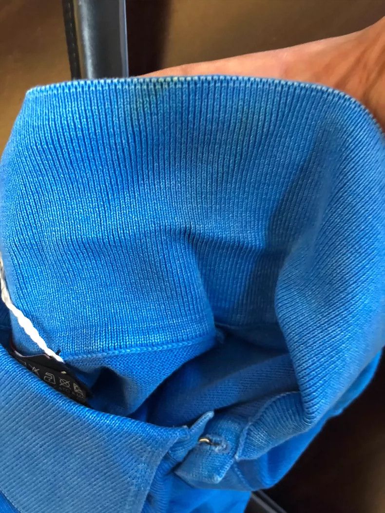 Versace Versace Blue Polo Shirt Size S Size US S / EU 44-46 / 1 - 5 Thumbnail