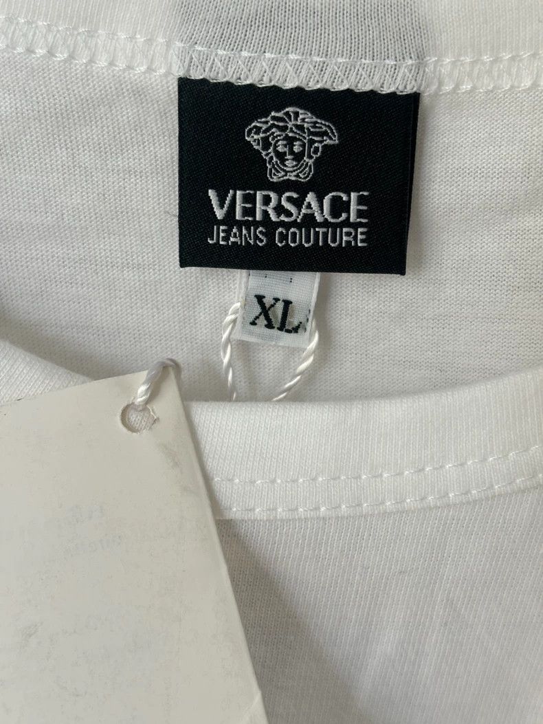 Versace Versace VJC Line Graphic T-Shirt Size US XL / EU 56 / 4 - 4 Thumbnail
