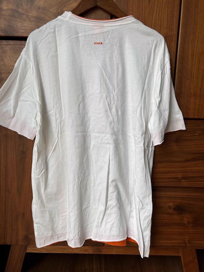 Emporio Armani Boss Orange Short Sleeve T-Shirt Size US M / EU 48-50 / 2 - 2 Thumbnail