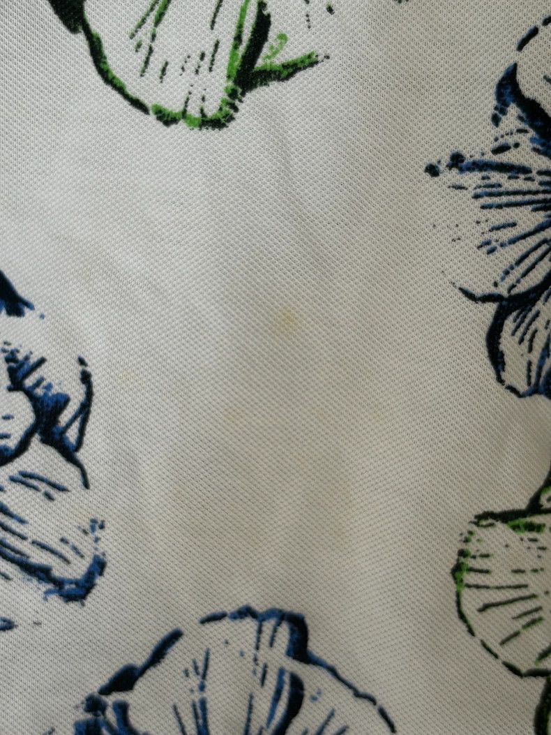 Emporio Armani Boss Short Sleeve Polo T-Shirt with Flowers Size US M / EU 48-50 / 2 - 4 Thumbnail