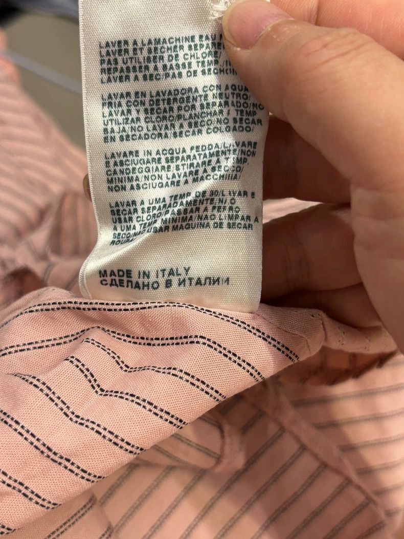 Emporio Armani Boss Short Sleeve Pink Shirt Size US M / EU 48-50 / 2 - 5 Thumbnail