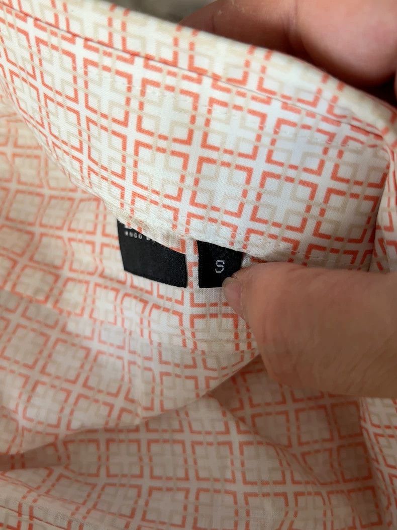 Emporio Armani Boss Short Sleeve Shirt in Light Fabric Size US S / EU 44-46 / 1 - 7 Thumbnail