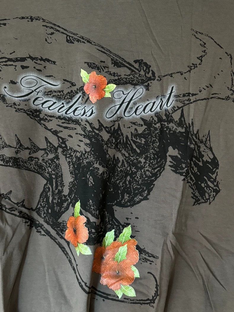 Emporio Armani Boss Short Sleeve T-Shirt with Floral Design Size US M / EU 48-50 / 2 - 3 Thumbnail