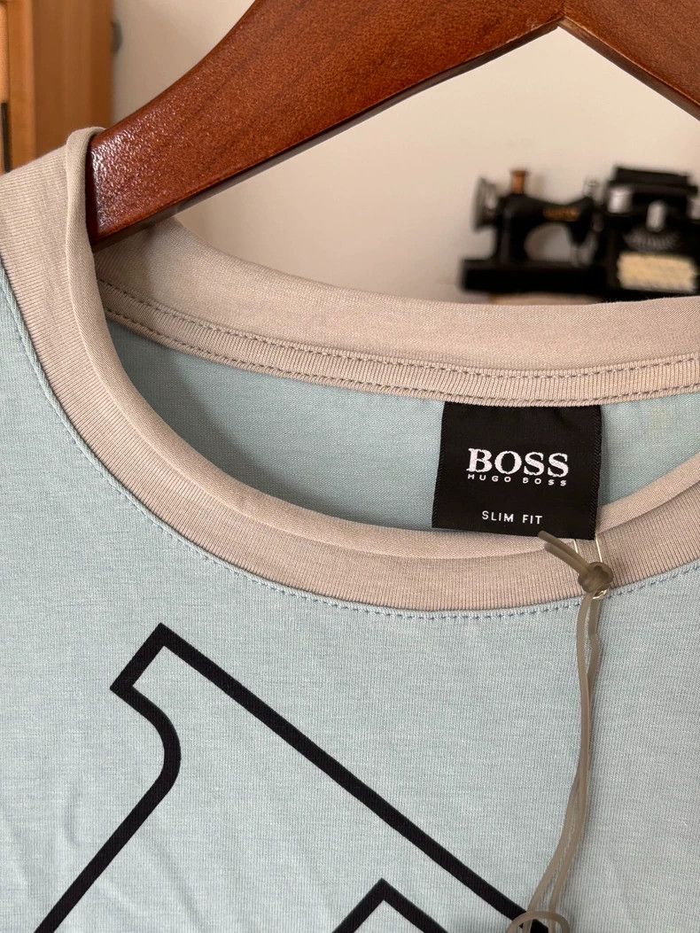 Emporio Armani BOSS Short Sleeve T-Shirt Black Label Size US L / EU 52-54 / 3 - 2 Thumbnail