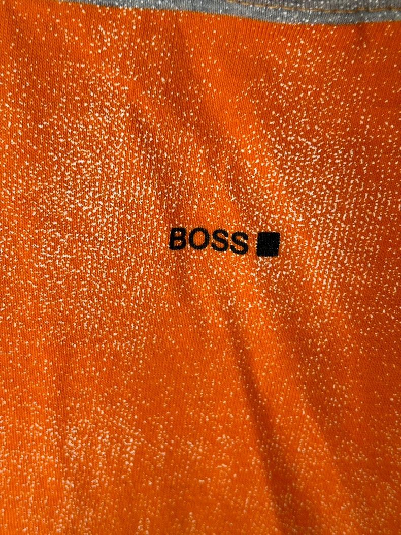 Emporio Armani Boss Short Sleeve T-Shirt with Orange Stripes Size US M / EU 48-50 / 2 - 5 Thumbnail