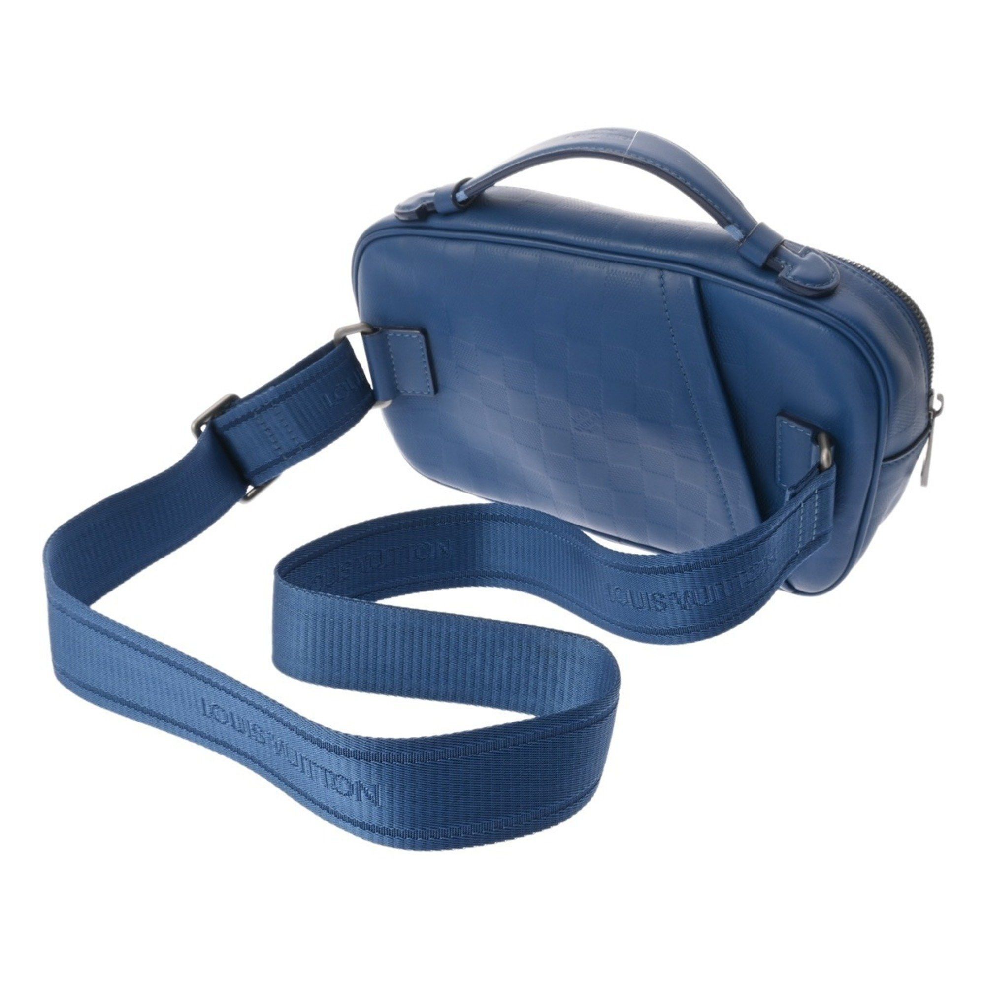 Louis Vuitton LOUIS VUITTON Damier Infini Umbrella Neptune N41354 Men's Leather Body Bag Size ONE SIZE - 2 Thumbnail