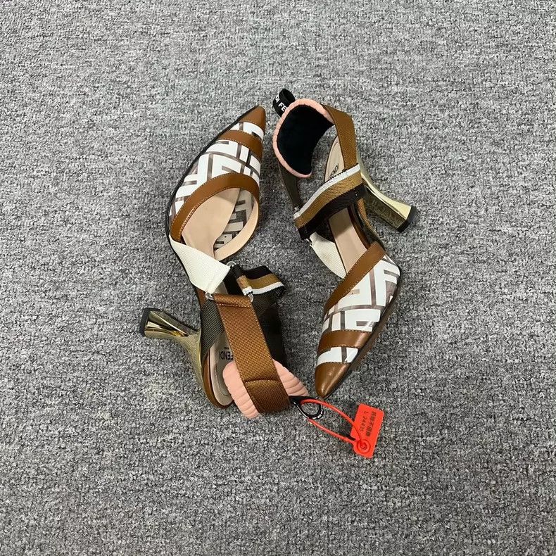 Fendi Fendi Double F High Heels Size 37 Size US 6 / IT 36 - 5 Thumbnail