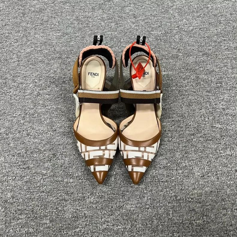 Fendi Fendi Double F High Heels Size 37 Size US 6 / IT 36 - 2 Thumbnail