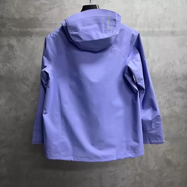 Arc'teryx Lightweight Purple Waterproof Hooded Jacket Size US M / EU 48-50 / 2 - 2 Thumbnail