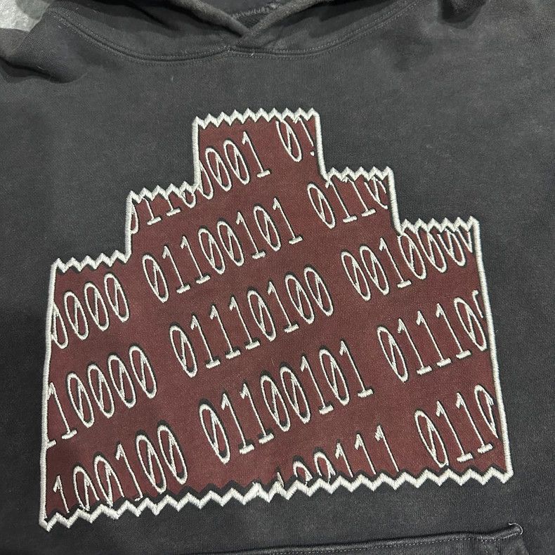Cav Empt Cav Empt Black Chocolate Box Embroidered Hoodie Size US M / EU 48-50 / 2 - 4 Thumbnail