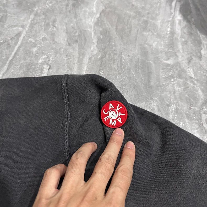 Cav Empt Cav Empt Black Chocolate Box Embroidered Hoodie Size US M / EU 48-50 / 2 - 3 Thumbnail
