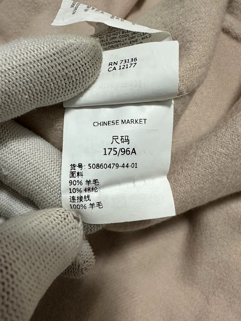 Max Mara Maxmara Wool Coat Without Belt Size US XXL / EU 58 / 5 - 6 Thumbnail
