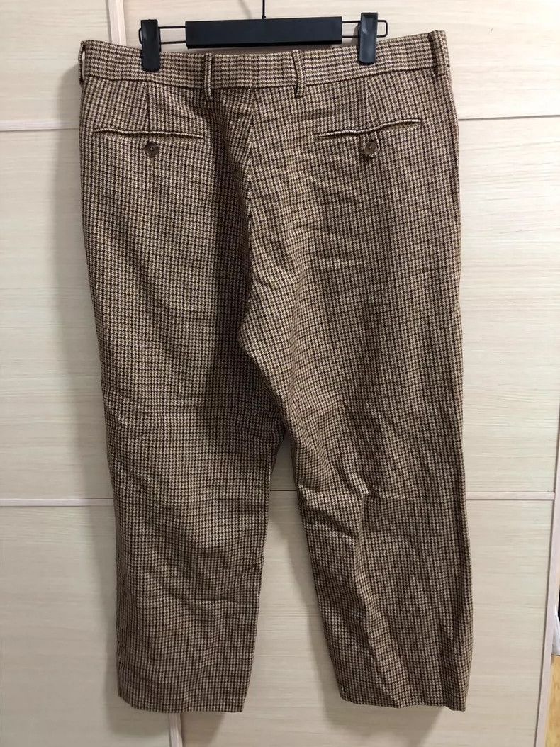 Gucci Gucci Men's Checked Trousers in Good Condition Size US 44 / EU 60 - 2 Thumbnail