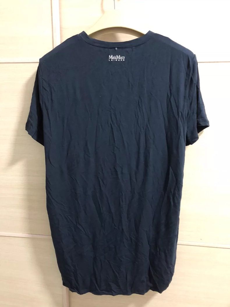 Max Mara MaxMara Short Sleeve T-Shirt Size 50 Size US M / EU 48-50 / 2 - 2 Thumbnail