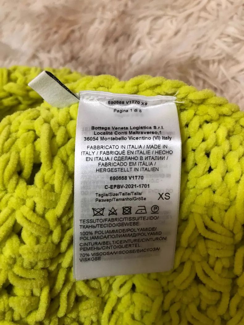 Bottega Veneta Bottega Veneta Kiwi Knit Skirt XS Size 26" / US 2 / IT 38 - 4 Thumbnail