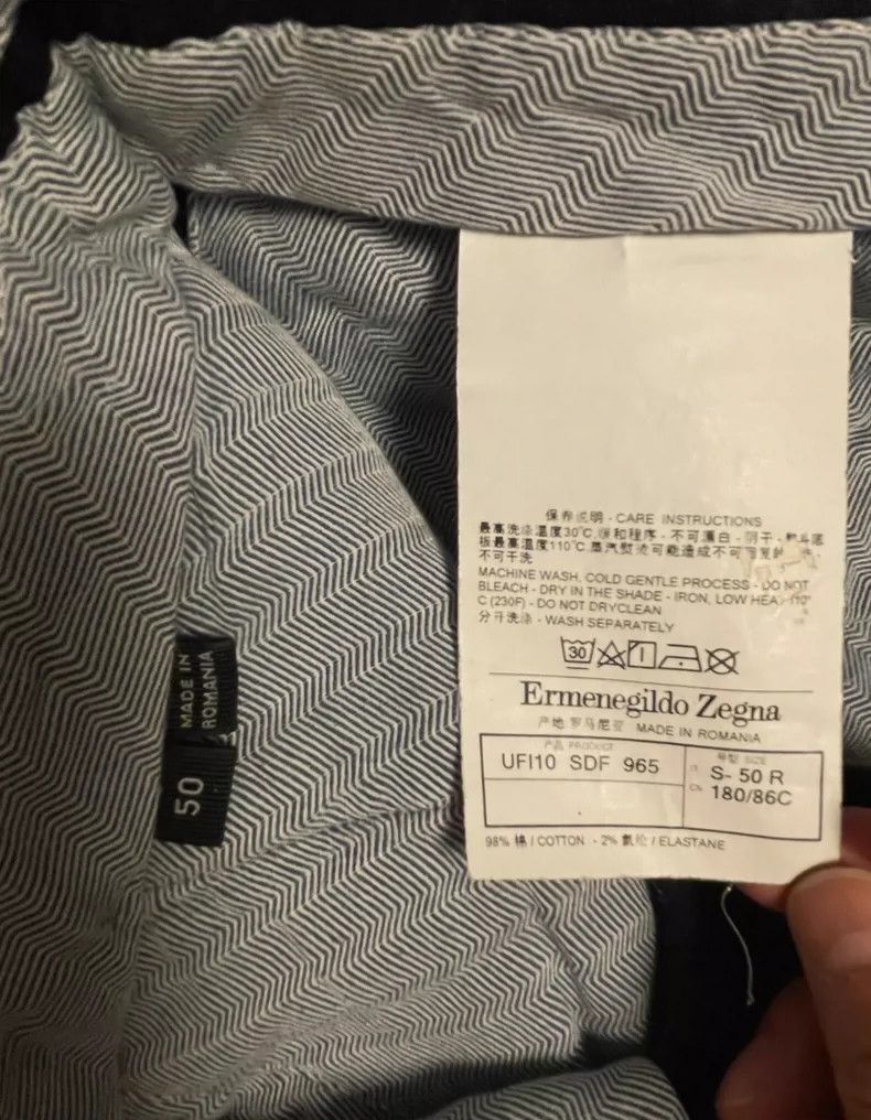 Ermenegildo Zegna Ermenegildo Zegna Men's Casual Pants Size US 44 / EU 60 - 8 Thumbnail