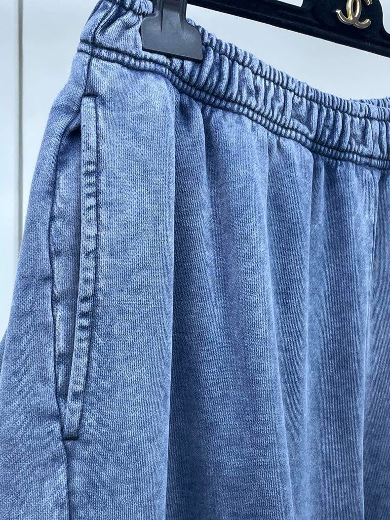 Acne Studios Acne Studios Blue Washed Sweatpants Size US 30 / EU 46 - 5 Thumbnail