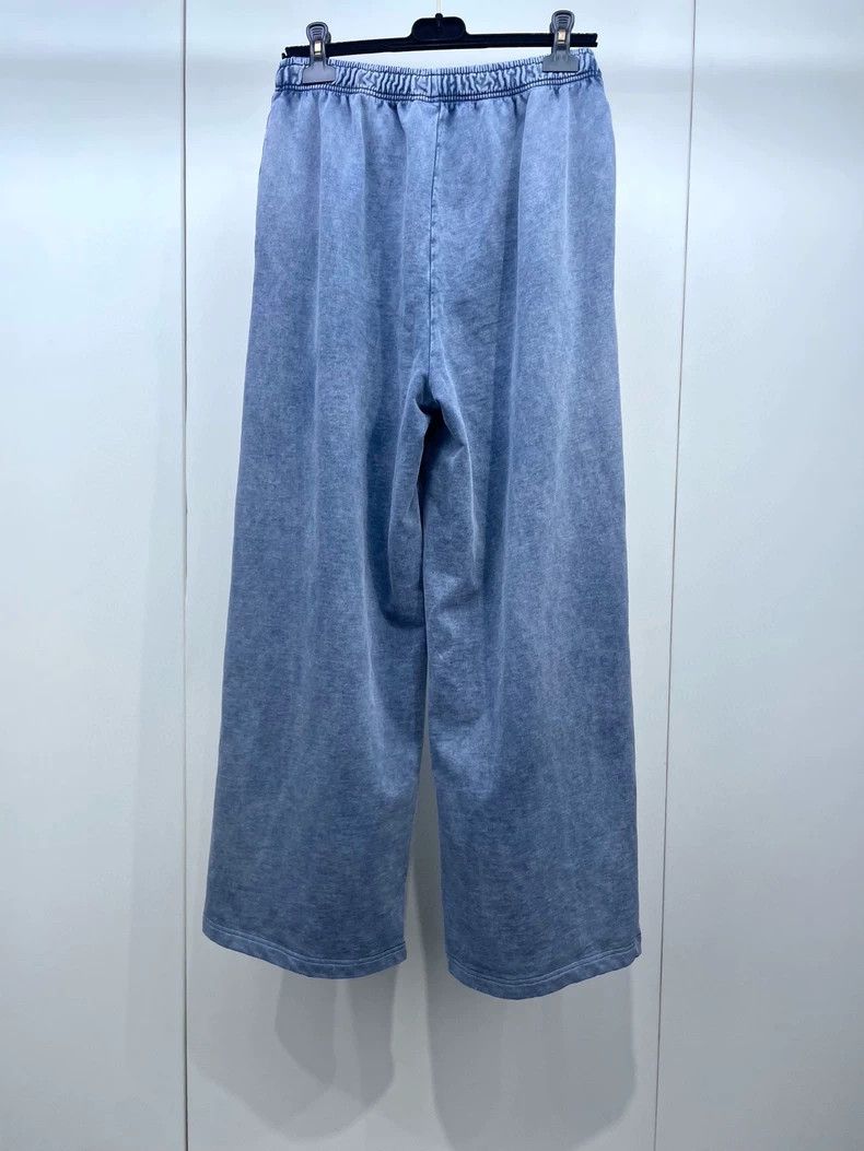 Acne Studios Acne Studios Blue Washed Sweatpants Size US 30 / EU 46 - 4 Thumbnail