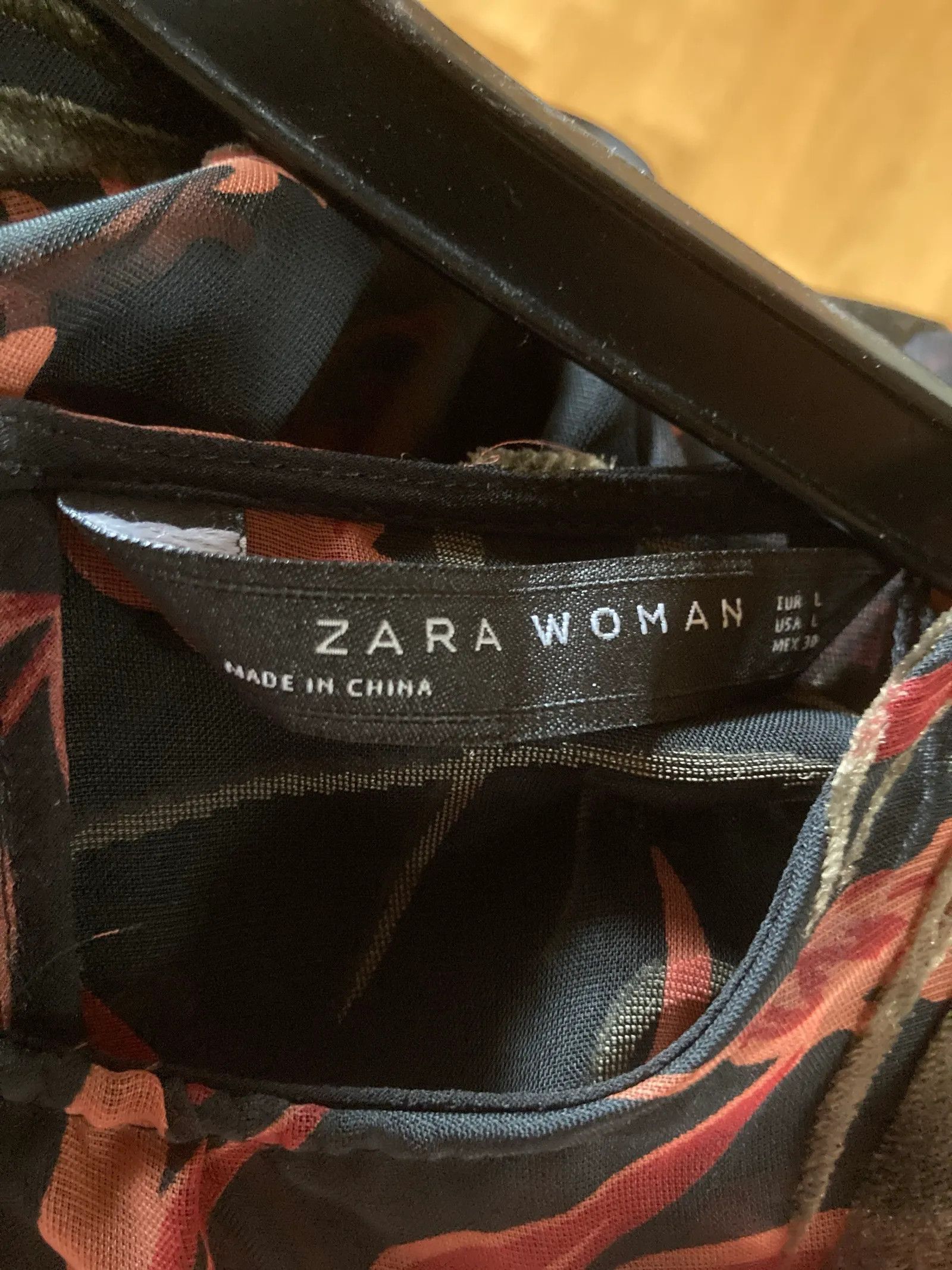 Zara Zara Dress Size L / US 10 / IT 46 - 2 Thumbnail