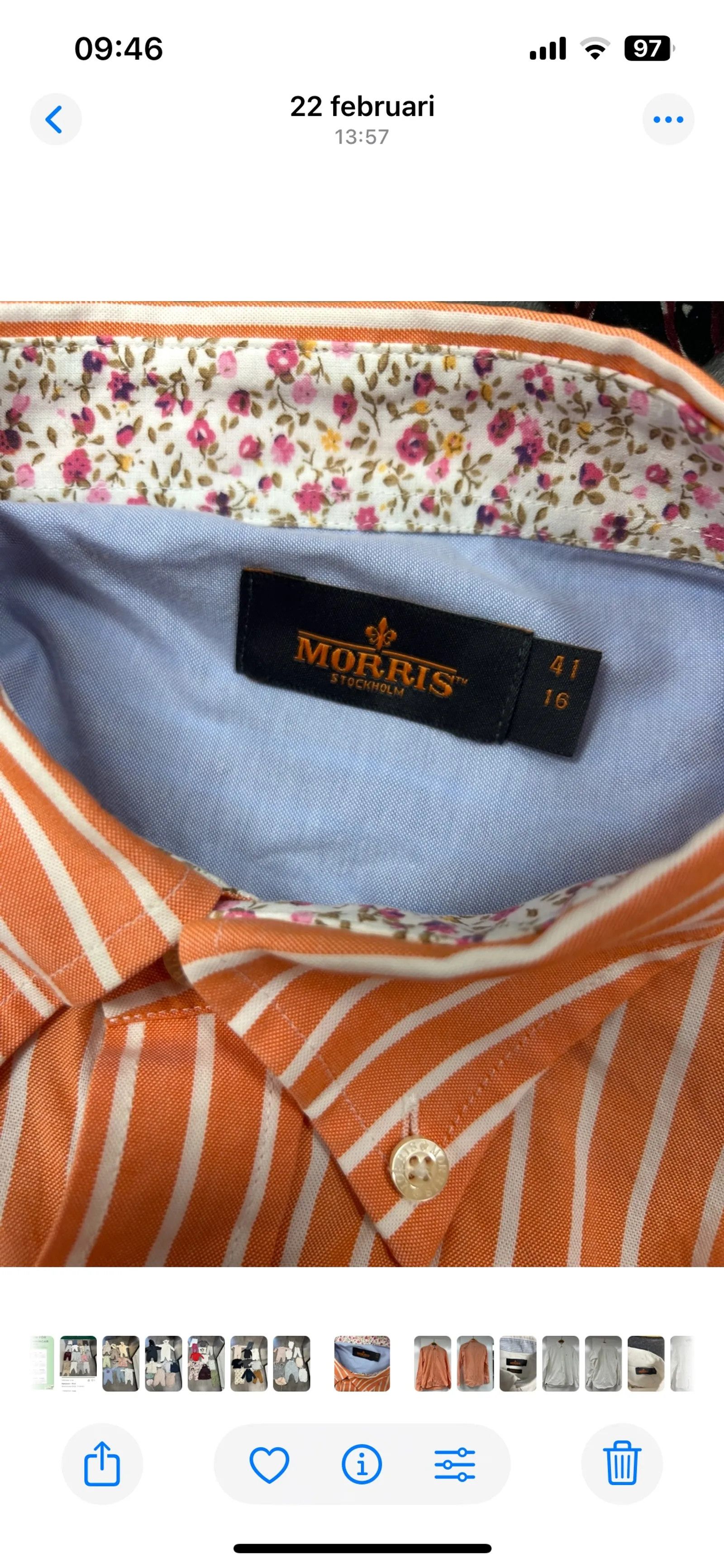 Morris Morris Shirt Size US L / EU 52-54 / 3 - 3 Thumbnail