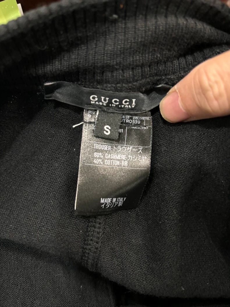 Gucci Gucci Cashmere Athletic Pants Size S Size US 44 / EU 60 - 6 Thumbnail
