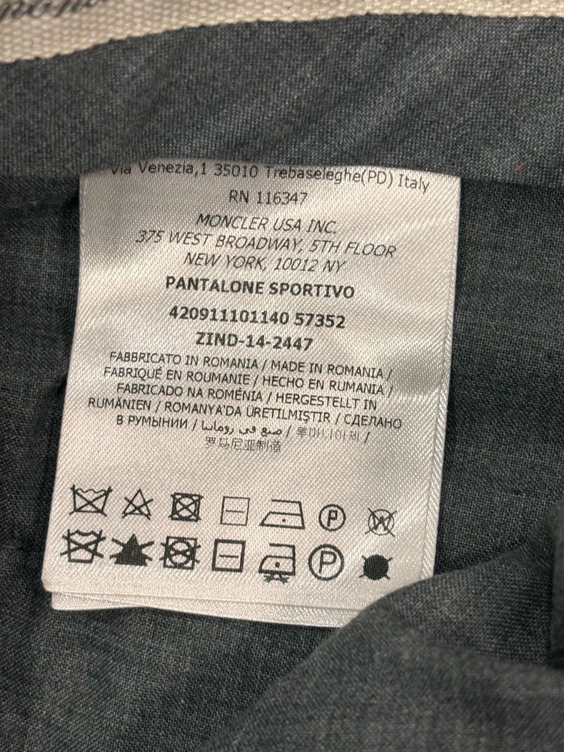 Moncler Moncler Wool Pants Size 50 Near New Size US 44 / EU 60 - 6 Thumbnail