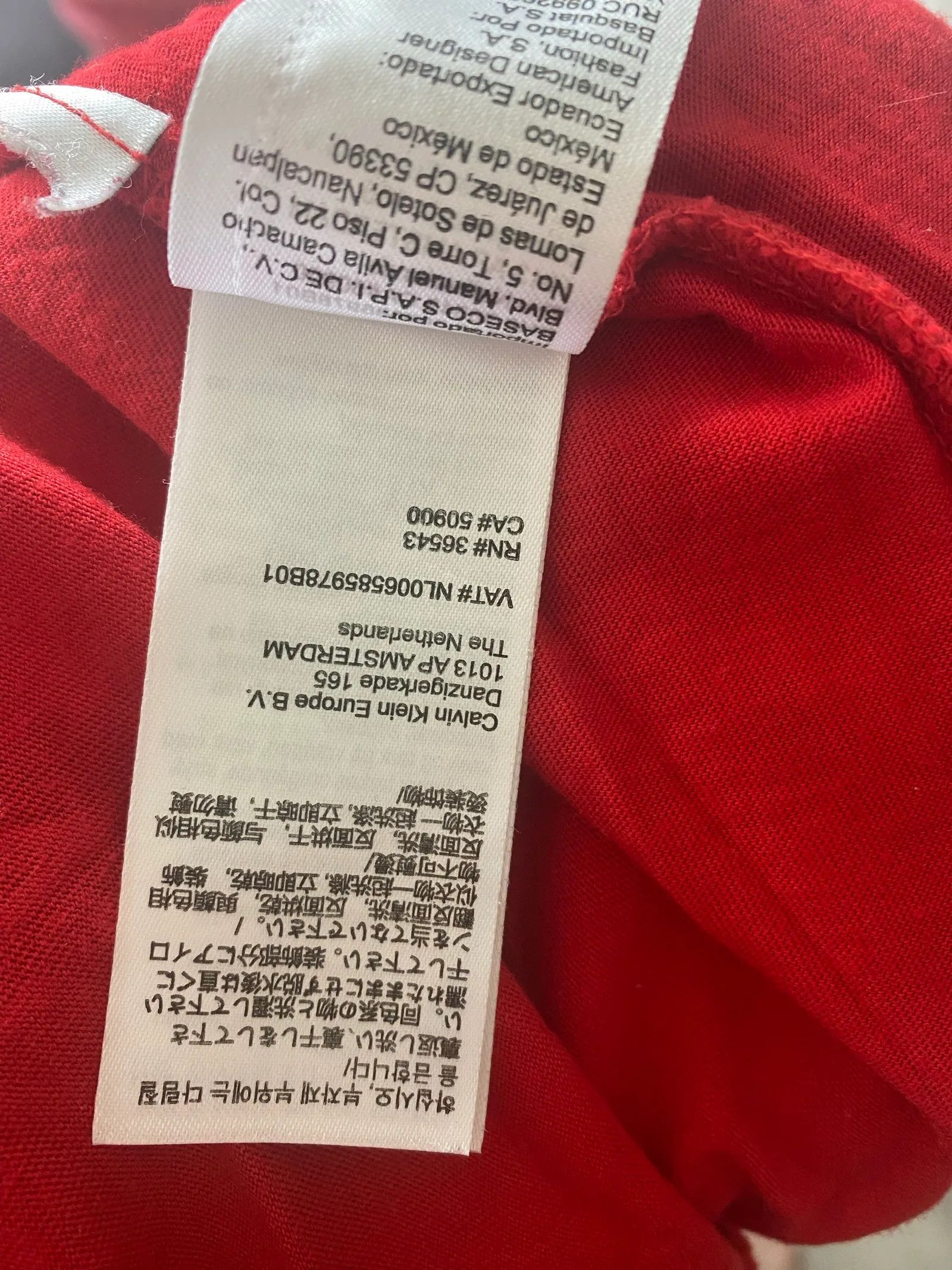 Calvin Klein Calvin Klein Jeans Short Sleeve T-shirt Size S / US 4 / IT 40 - 4 Thumbnail