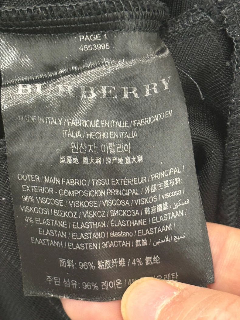 Burberry Burberry Black High-End Slim Fit Pants Size US 44 / EU 60 - 6 Thumbnail