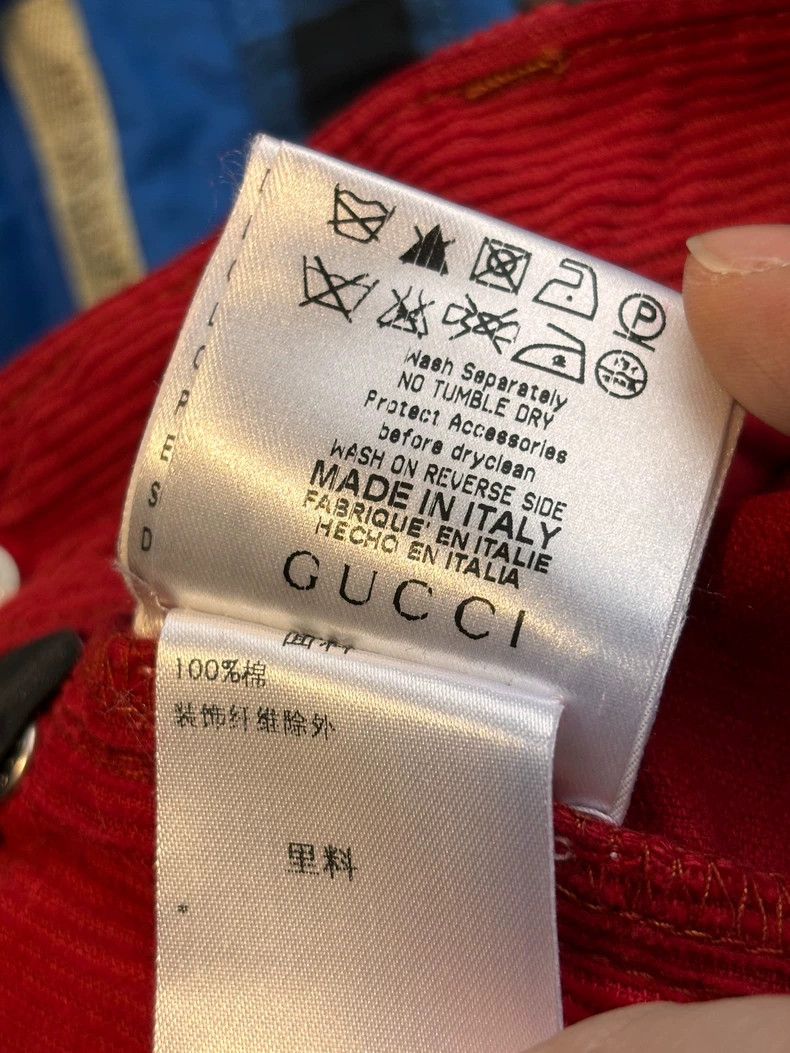 Gucci Gucci Casual Red Pants Size 46 Size US 44 / EU 60 - 7 Thumbnail