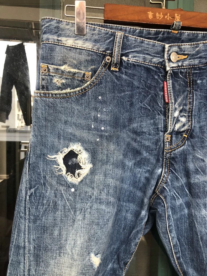 Dsquared2 dsquared2 distressed denim jeans size 48 Size US 44 / EU 60 - 4 Thumbnail