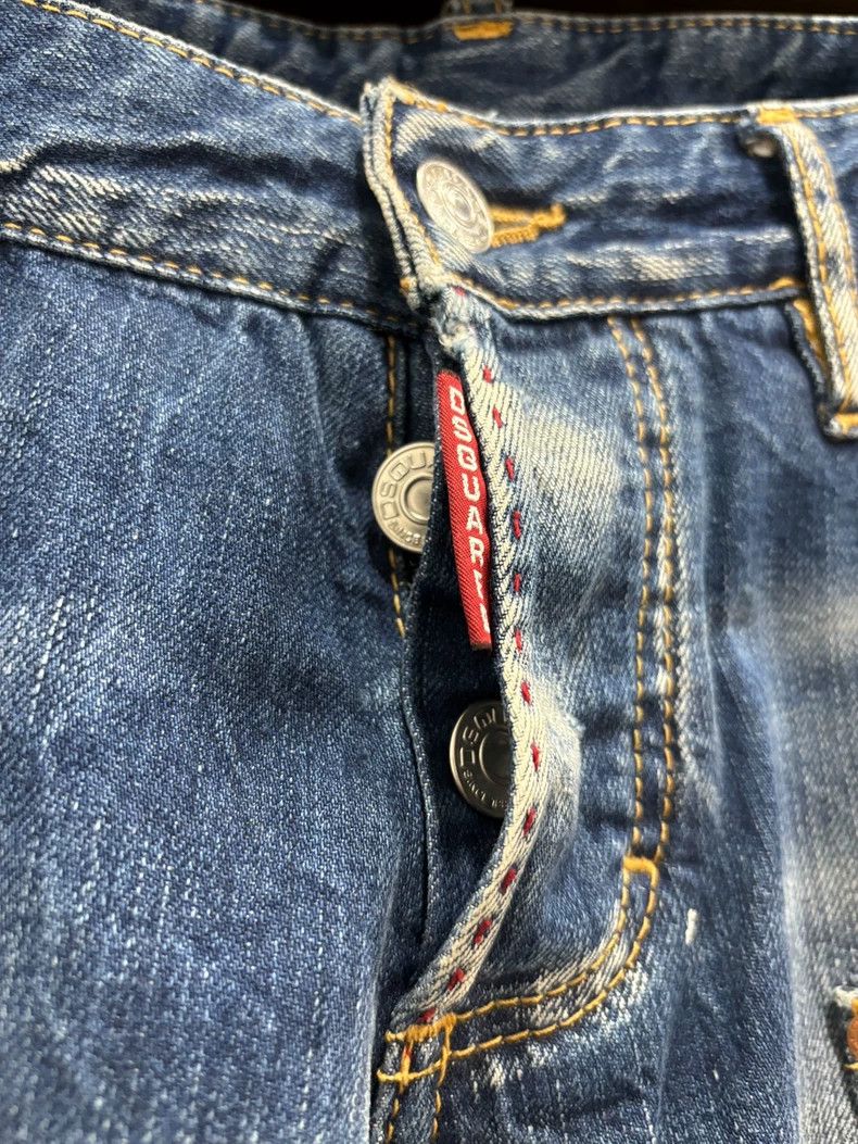 Dsquared2 dsquared2 Blue Denim Jeans with Low Waist Size US 44 / EU 60 - 3 Thumbnail