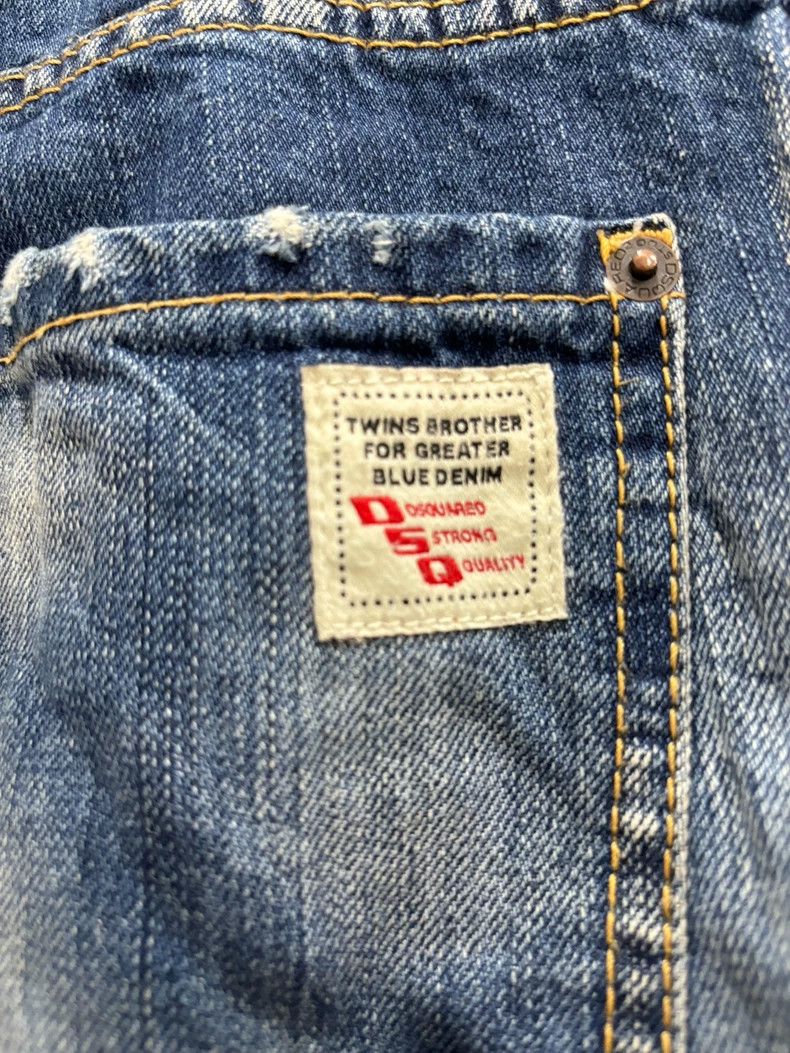 Dsquared2 dsquared2 Blue Denim Jeans with Low Waist Size US 44 / EU 60 - 4 Thumbnail