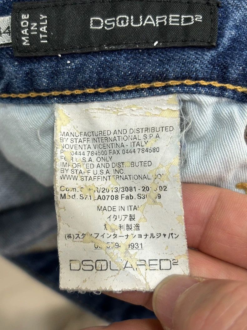 Dsquared2 dsquared2 Blue Denim Jeans with Low Waist Size US 44 / EU 60 - 6 Thumbnail