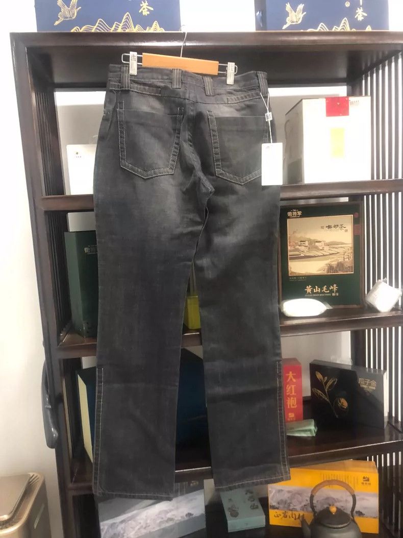 Emporio Armani Thick Casual Denim Pants Made in Italy Size US 44 / EU 60 - 7 Thumbnail