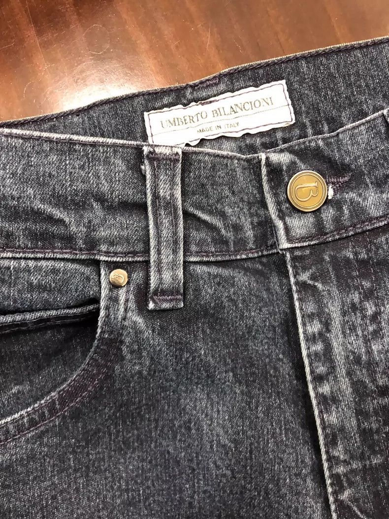 Emporio Armani Thick Casual Denim Pants Made in Italy Size US 44 / EU 60 - 4 Thumbnail