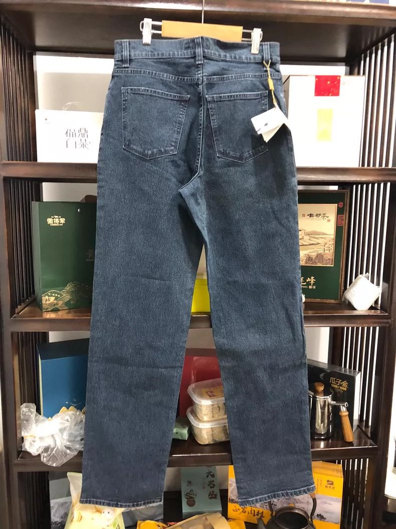 Emporio Armani Thick Casual Denim Pants Made in Italy Size US 44 / EU 60 - 2 Thumbnail