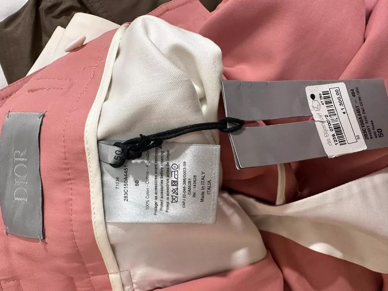 Dior Dior Pink Belted Double Layer Shorts Size US 44 / EU 60 - 4 Thumbnail