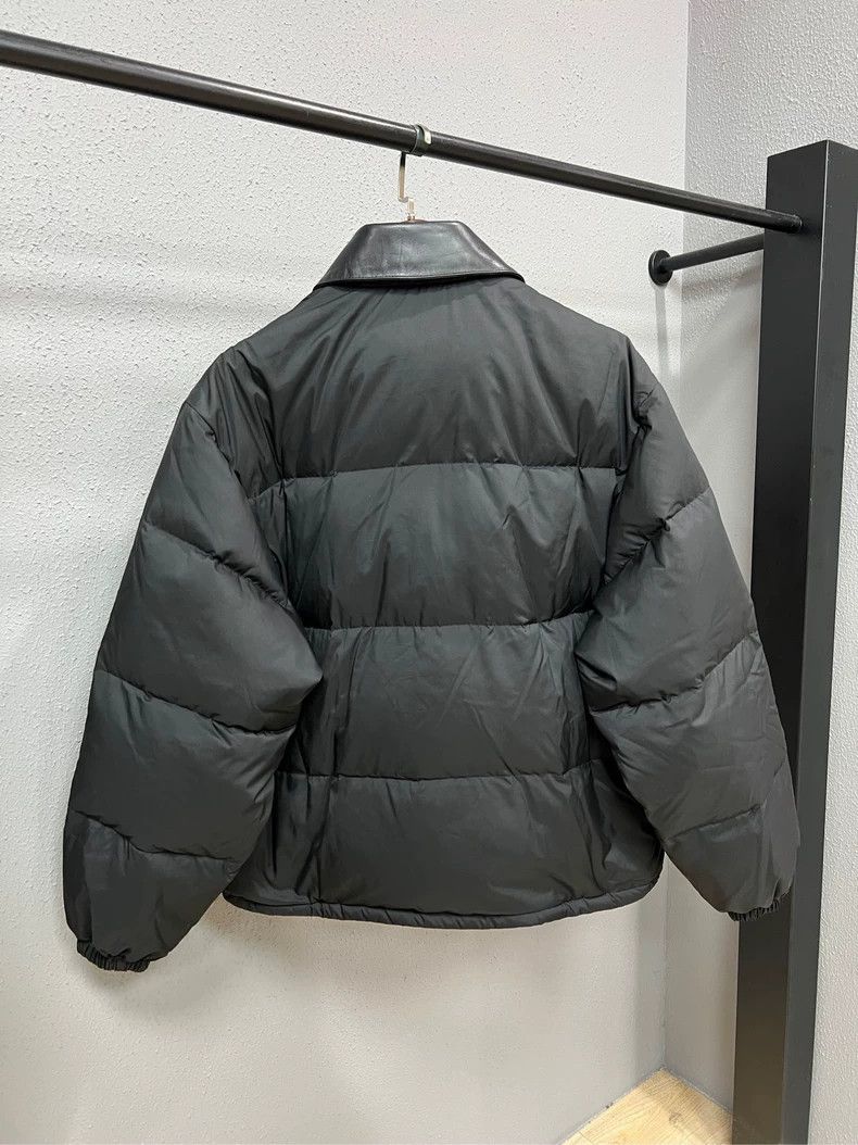Miu Miu MiuMiu Padded Jacket with Leather Collar Size US S / EU 44-46 / 1 - 2 Thumbnail