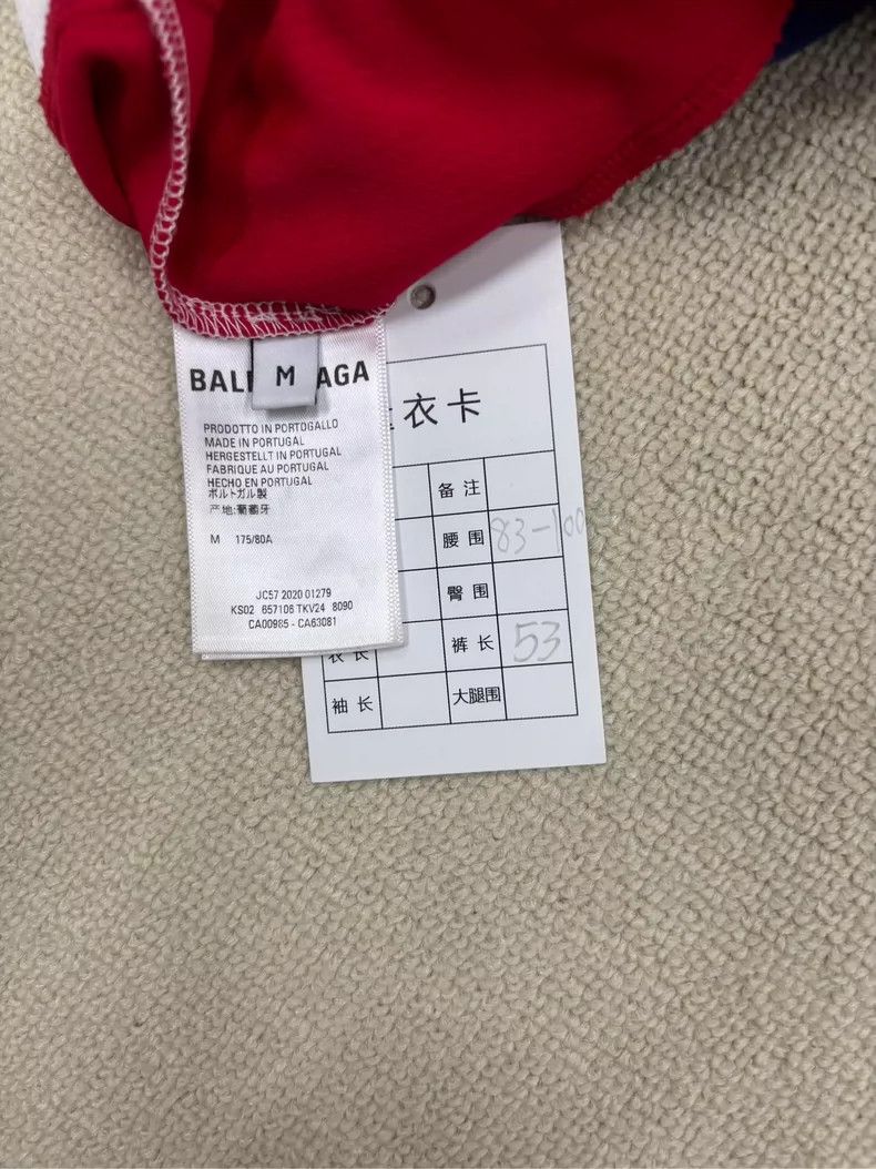 Balenciaga Balenciaga Red and White Hockey Shorts Size US 32 / EU 48 - 4 Thumbnail