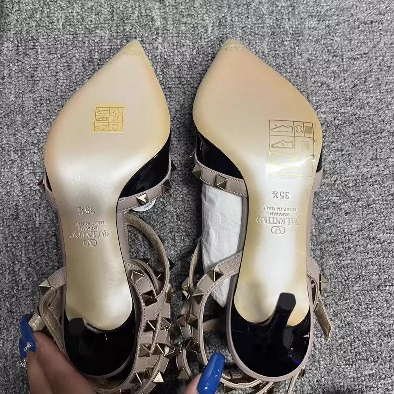 Valentino Valentino Black Patent Leather High Heels Size US 5 / IT 35 - 8 Thumbnail