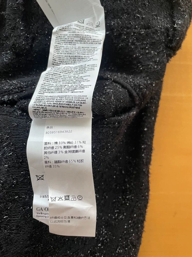 Emporio Armani Emporio Armani Men’s Textured Trousers With Tags Size US 44 / EU 60 - 8 Thumbnail